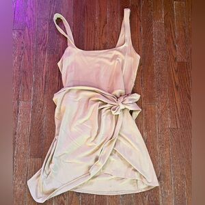 Wilfred Saturn Mini Dress - Beige